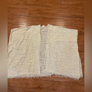 Cream Knit Wrap